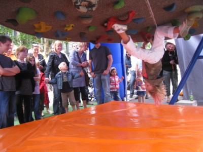 Kletterscheibe, Boulderscheibe